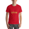 RTFM Cotton Tee I - Red, 2XL