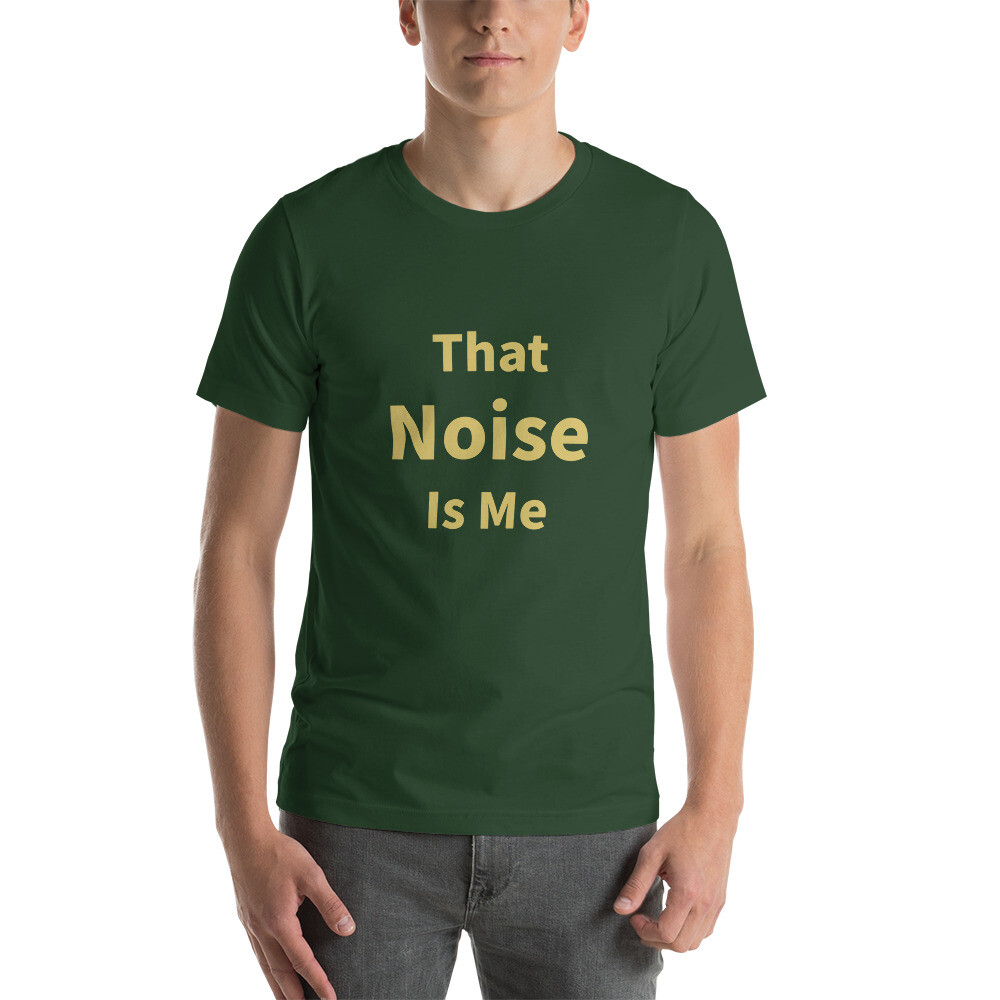 That Noise Is Me Cotton Tee I - Forest, 2XL
