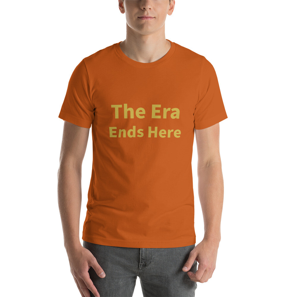 The Era Ends Here Cotton Tee I - Mens