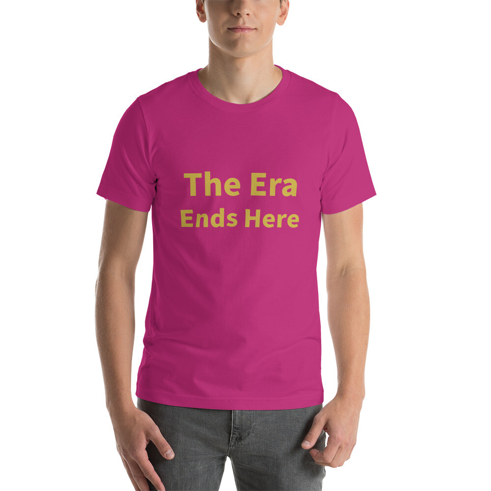 The Era Ends Here Cotton Tee I - Mens