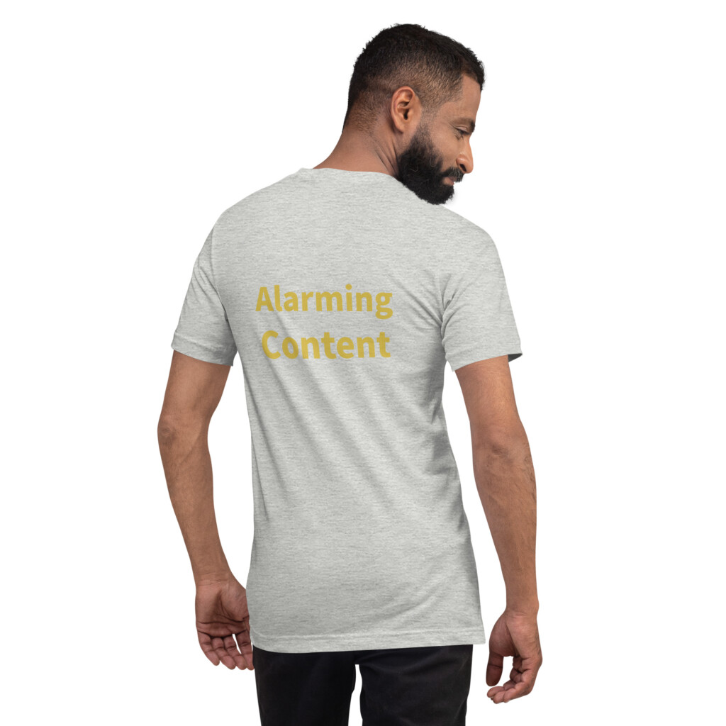 Alarming Content Cotton Tee II - Athletic Heather, 2XL