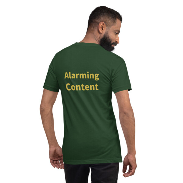 Alarming Content Cotton Tee II - Forest, 2XL
