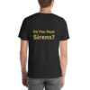 Do You Hear Sirens Cotton Tee II - Black Heather, 2XL