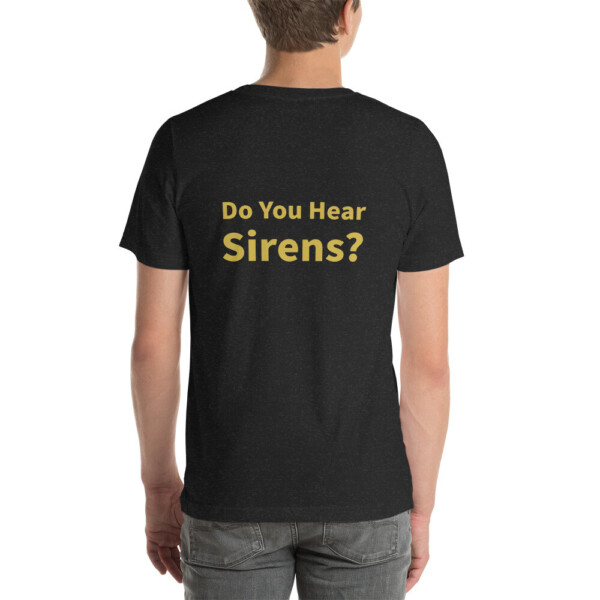 Do You Hear Sirens Cotton Tee II - Black Heather, 2XL