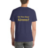 Do You Hear Sirens Cotton Tee II - Heather Midnight Navy, 2XL