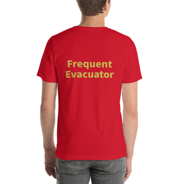 Frequent Evacuator Cotton Tee II - Red, 2XL