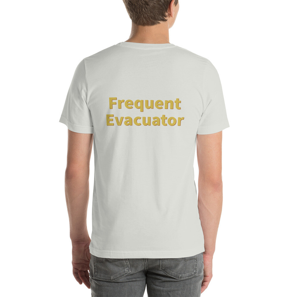 Frequent Evacuator Cotton Tee II - Silver, 2XL