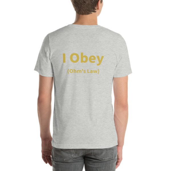 I Obey Ohm's Law Cotton Tee II