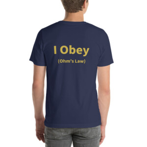 I Obey Ohm's Law Cotton Tee II