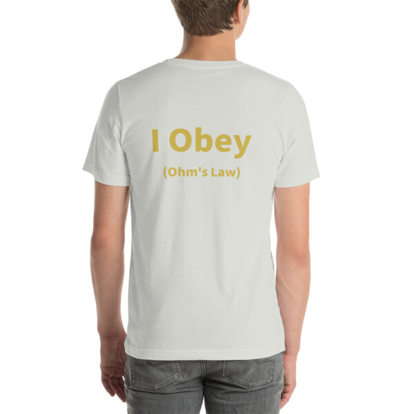 I Obey Ohm's Law Cotton Tee II