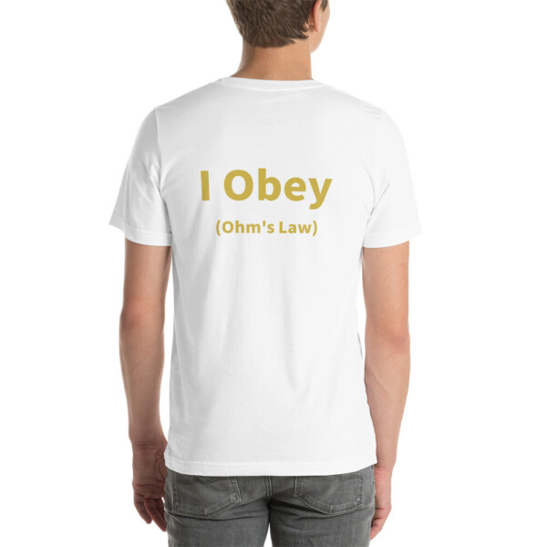 I Obey Ohm's Law Cotton Tee II