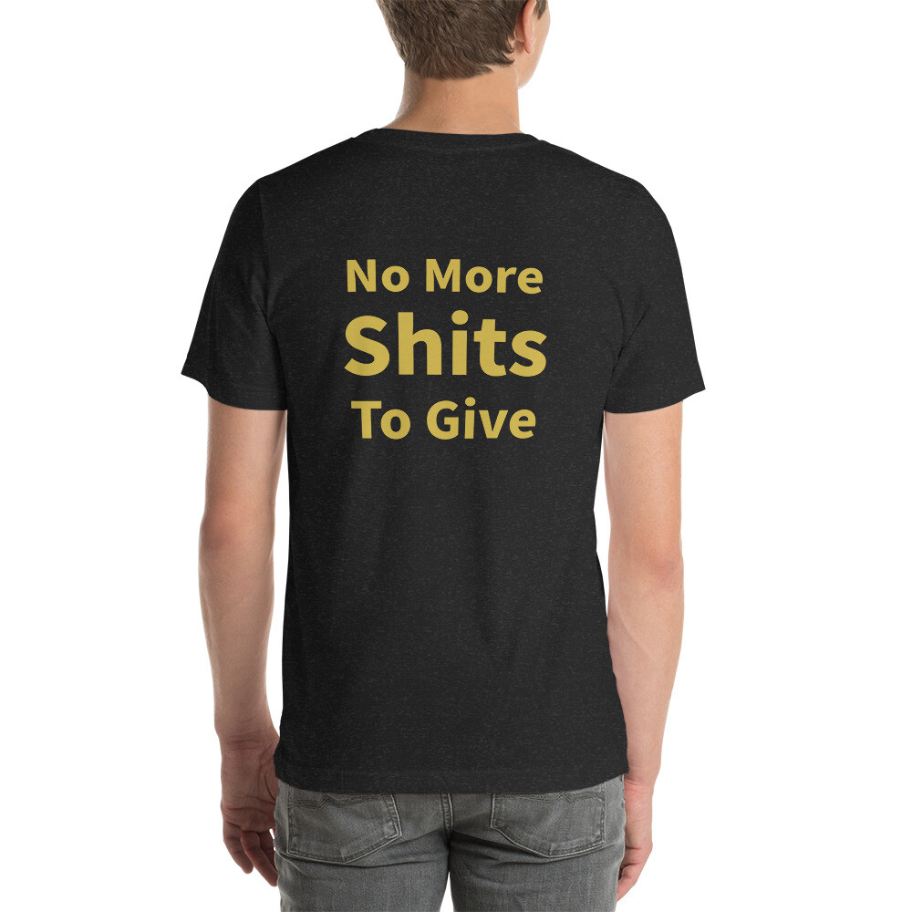 No More Shits to Give Cotton Tee II - Mens
