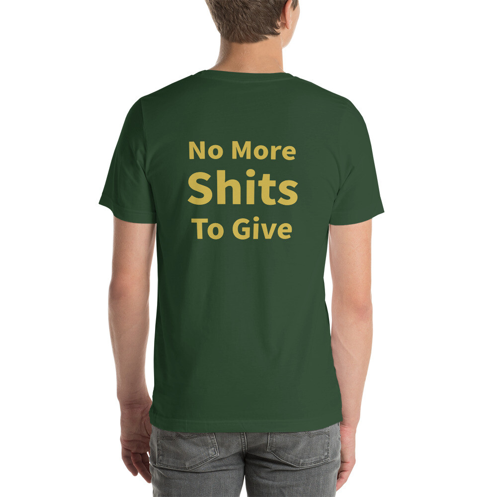 No More Shits to Give Cotton Tee II - Mens