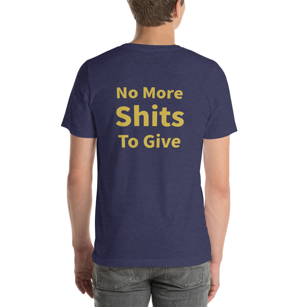 No More Shits to Give Cotton Tee II - Mens