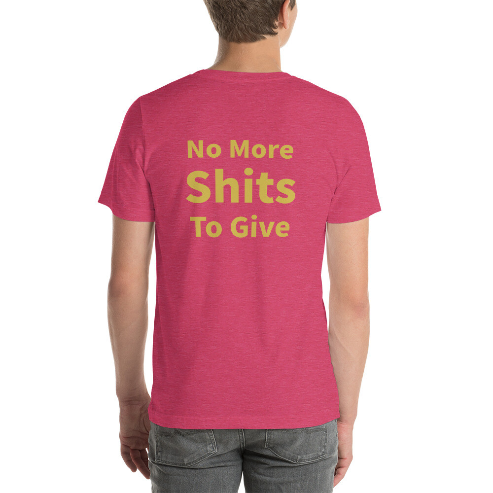 No More Shits to Give Cotton Tee II - Mens