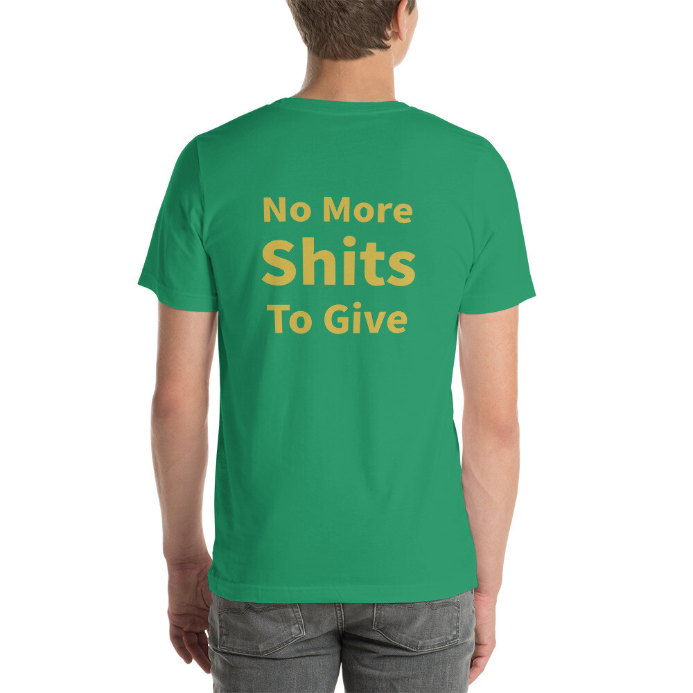 No More Shits to Give Cotton Tee II - Mens