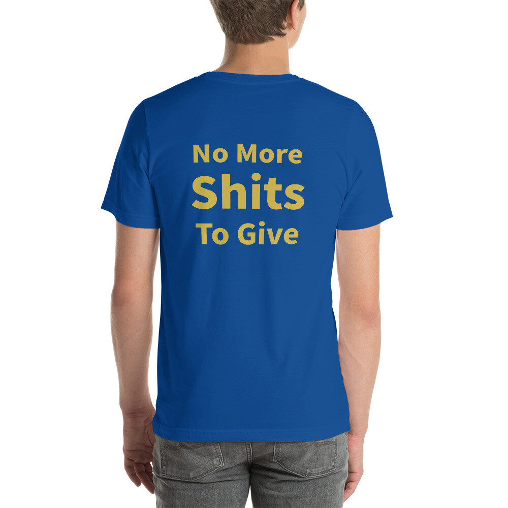 No More Shits to Give Cotton Tee II - Mens