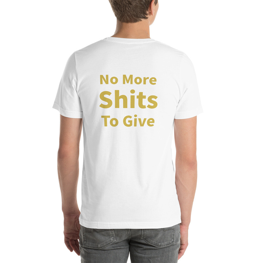 No More Shits to Give Cotton Tee II - Mens