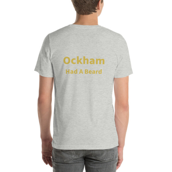 Ockham Had A Beard Cotton Tee II