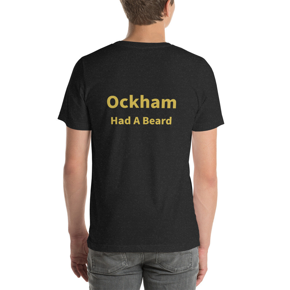Ockham Had A Beard Cotton Tee II