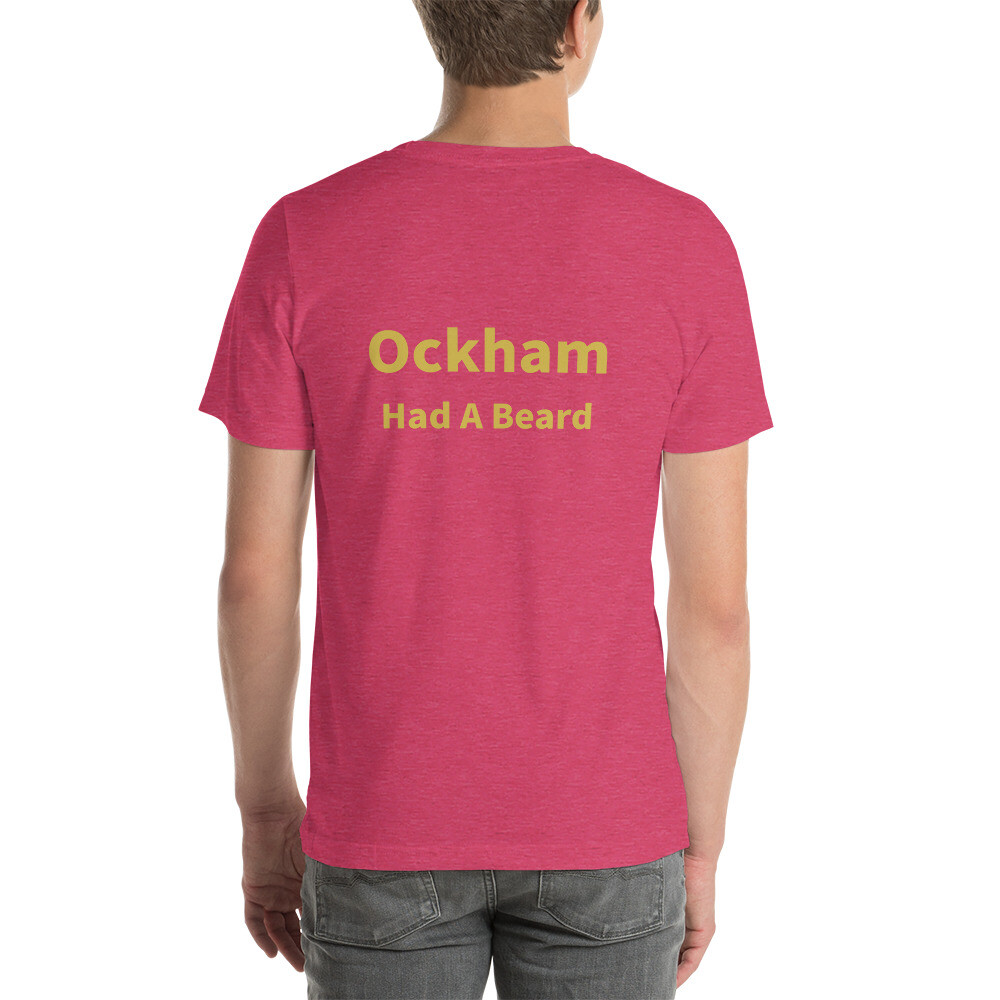 Ockham Had A Beard Cotton Tee II