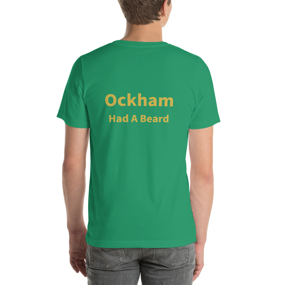 Ockham Had A Beard Cotton Tee II