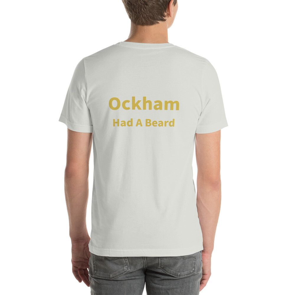 Ockham Had A Beard Cotton Tee II