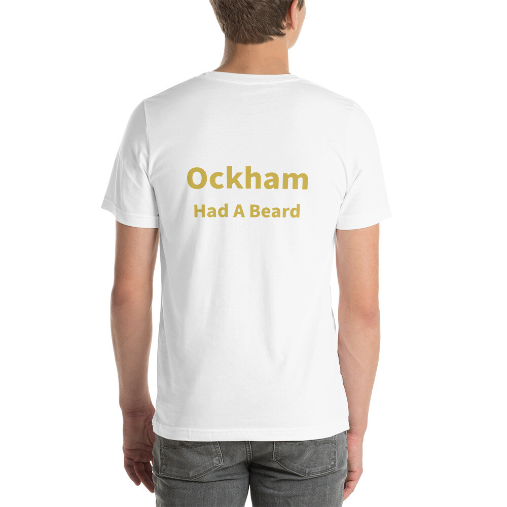 Ockham Had A Beard Cotton Tee II