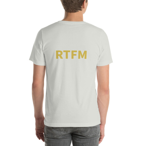 RTFM Cotton Tee II - Silver, 2XL