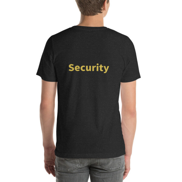 Security Cotton Tee II - Black Heather, 2XL