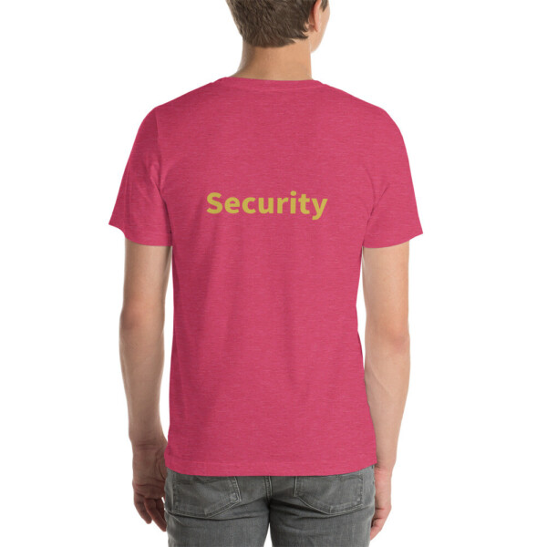 Security Cotton Tee II - Heather Raspberry, 2XL