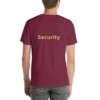 Security Cotton Tee II - Maroon, 2XL