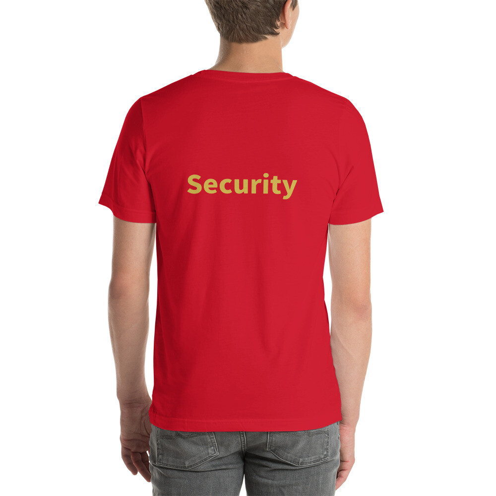 Security Cotton Tee II - Red, 2XL