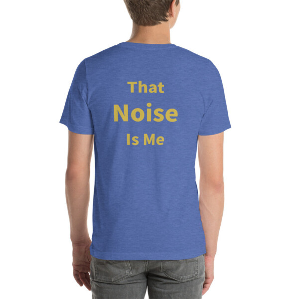 That Noise is Me Cotton Tee II - Heather True Royal, 2XL