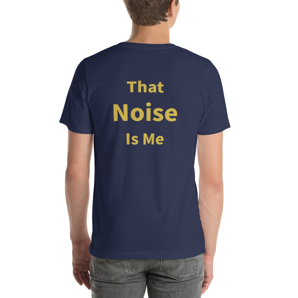 That Noise is Me Cotton Tee II - Navy, 2XL