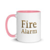 Fire Alarm Colorful Mug - Pink