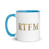 RTFM Colorful Mug - Blue