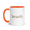 Security Colorful Mug - Orange