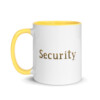 Security Colorful Mug - Yellow
