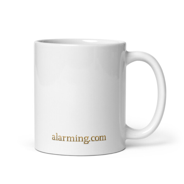 alarming.com White Glossy Mug