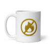 Fire Alarm Symbol White Glossy Mug - 11oz