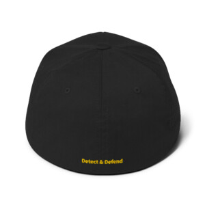 Detect and Defend Backward Cap - L/XL, Black