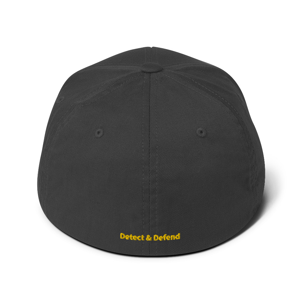Detect and Defend Backward Cap - L/XL, Dark Grey