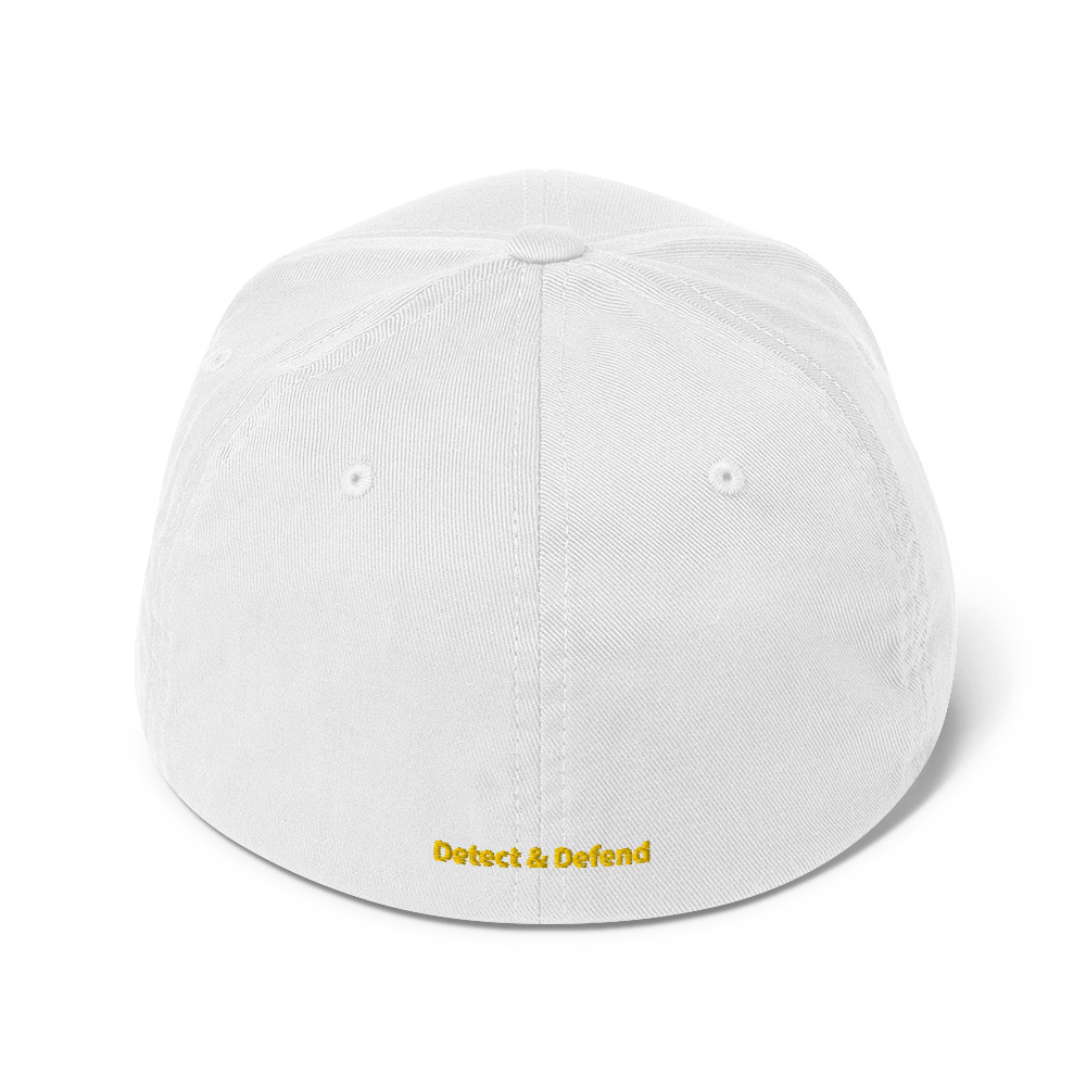 Detect and Defend Backward Cap - L/XL, White