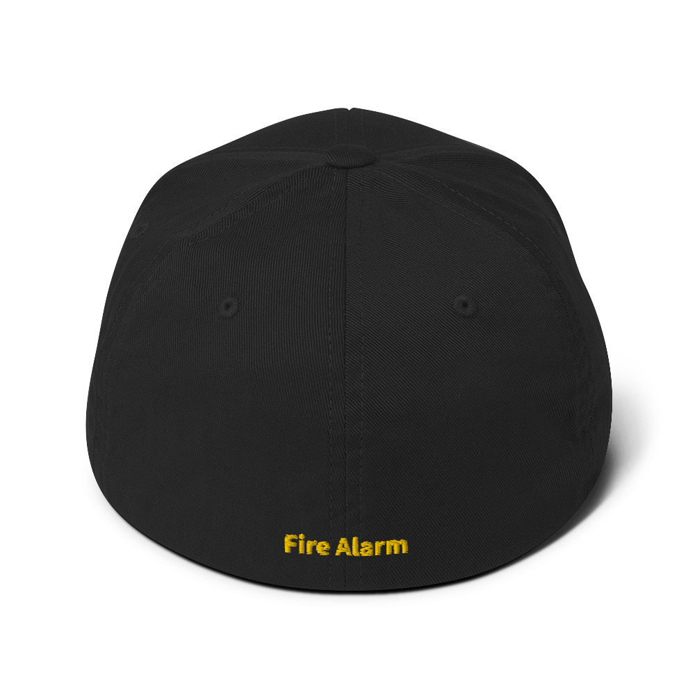 Fire Alarm Backward Cap - L/XL, Black