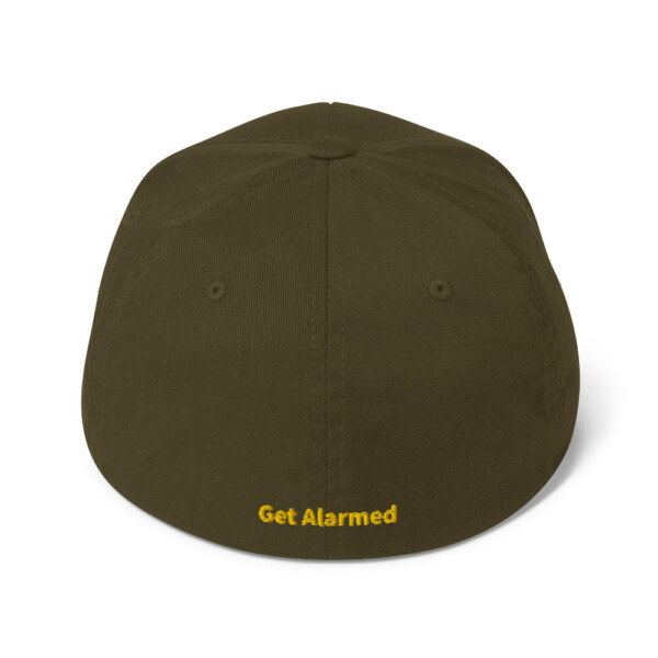 Get Alarmed Backward Cap - L/XL, Olive