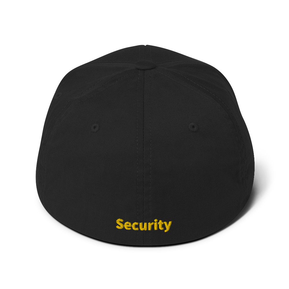 Security Backward Cap - L/XL, Black