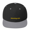 alarming.com Snapback Cap - Black/ Silver