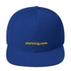 alarming.com Snapback Cap - Royal Blue