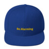 Be Alarming Snapback Cap - Royal Blue